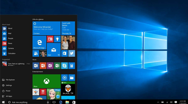 Windows 10 Siap Digunakan